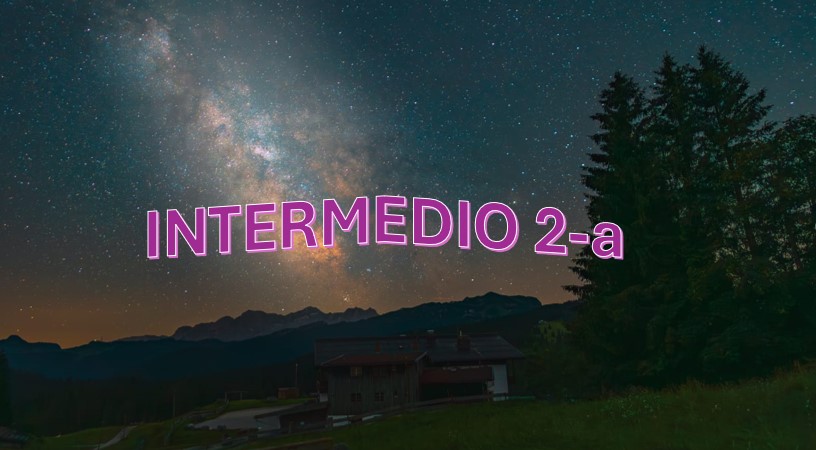 Curso de inglés Intermedio 2-a